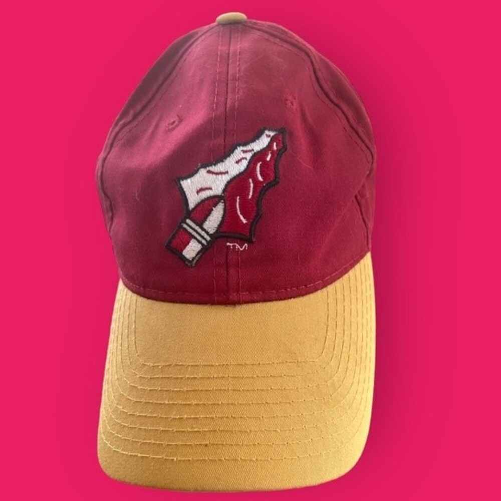 Florida State Seminoles Adjustable Baseball Hat Red And Gold Arrowhead OC Sports